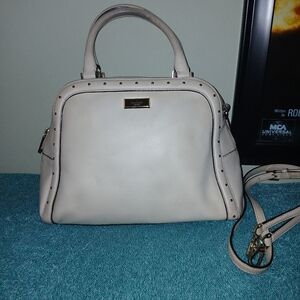 Kate Spade winter white Satchel